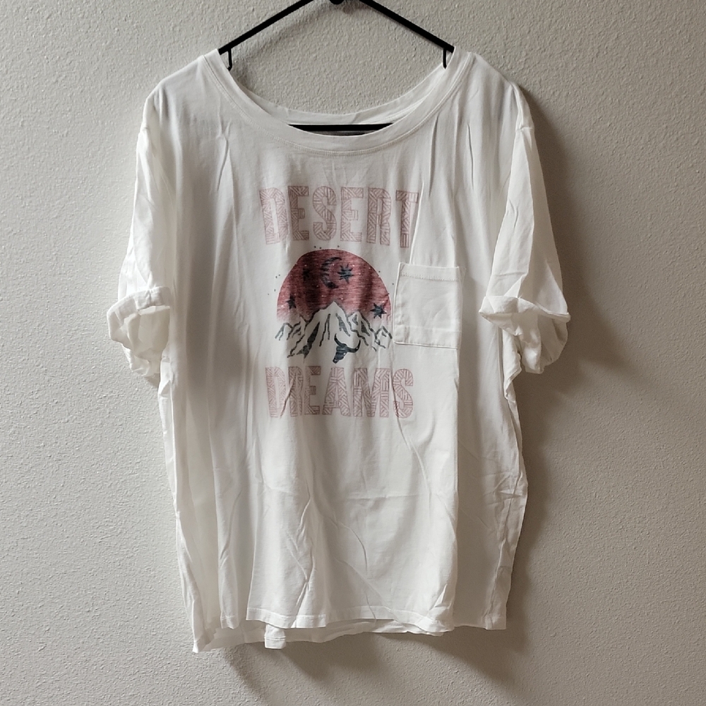 Torrid White Desert Dreams Tee